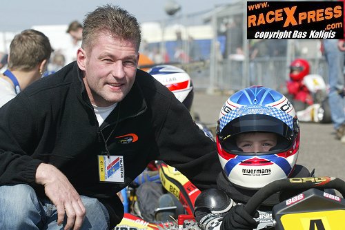Jos en Max Verstappen